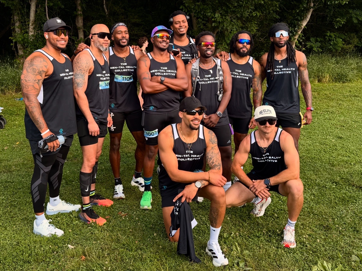 The movement continues — outdoor training